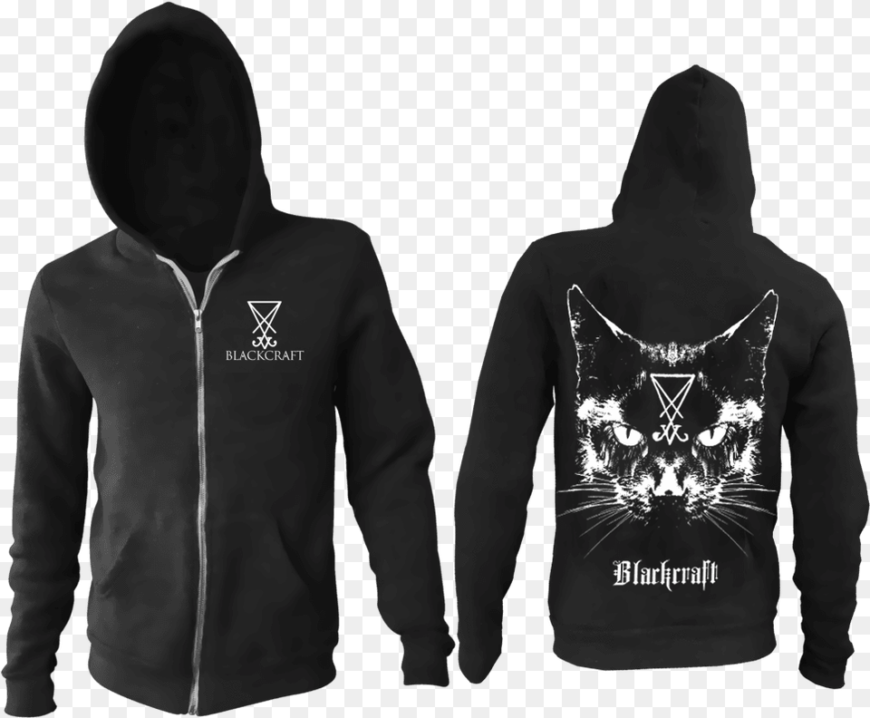 Lucifer The Cat Left 4 Dead Sweater, Sweatshirt, Clothing, Hood, Hoodie Free Transparent Png