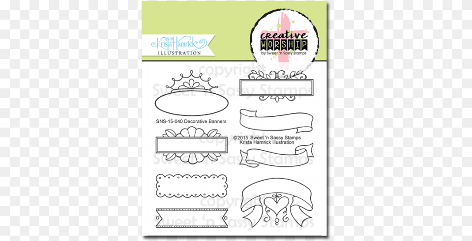 Lucilight Decorative Banner Sweet 39n Sassy Stamps Sweet 39n Sassy Creative Worship, Accessories, Jewelry Png Image