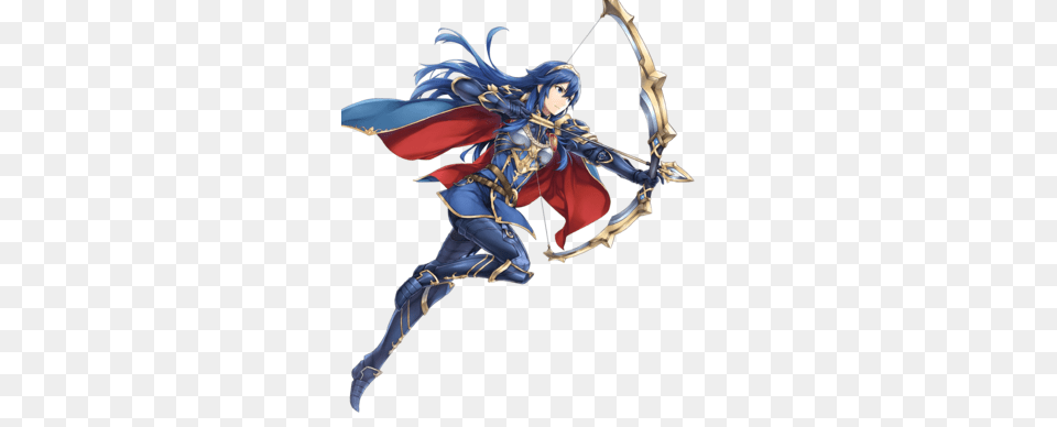 Lucina Glorious Archer, Archery, Bow, Person, Sport Free Png Download