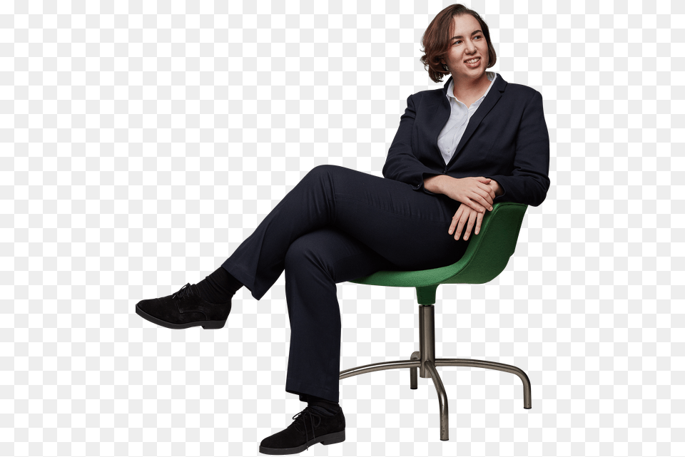 Lucinda Bolton Sitting Office People Sitting, Blazer, Clothing, Coat, Person Free Png