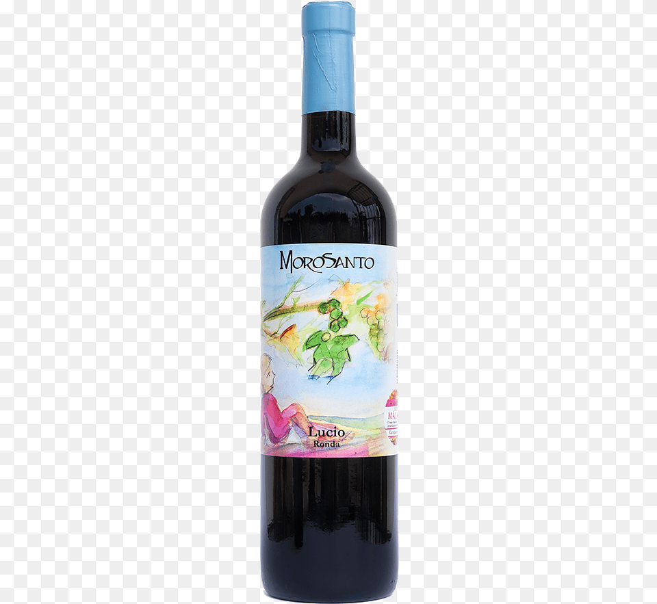 Lucio Glass Bottle, Alcohol, Beverage, Liquor, Red Wine Png Image