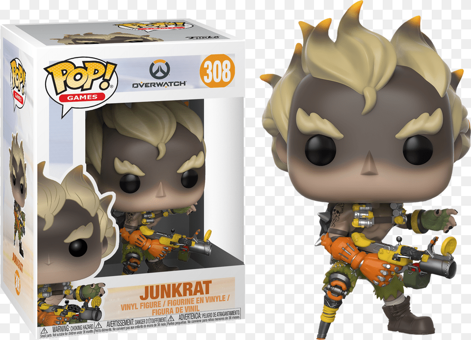 Lucio Pop Vinyl Overwatch Junkrat Funko Pop, Baby, Person, Toy, Face Free Png