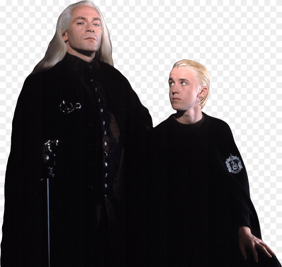 Lucius And Draco Malfoy, Long Sleeve, Sleeve, Clothing, Fashion Png Image