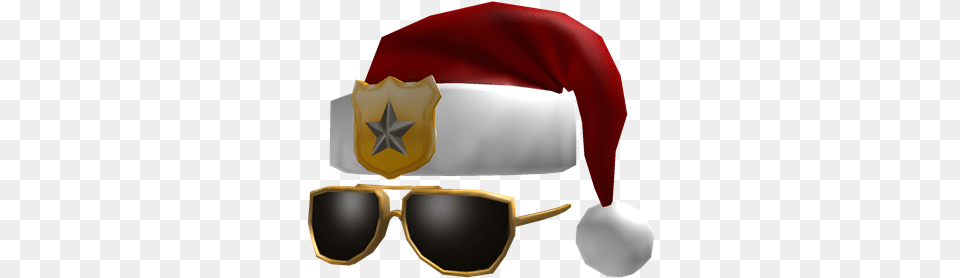 Luckily This Lovely Hat Wasn39t Within A Gift So All Police Christmas Hat, Accessories, Sunglasses Png Image