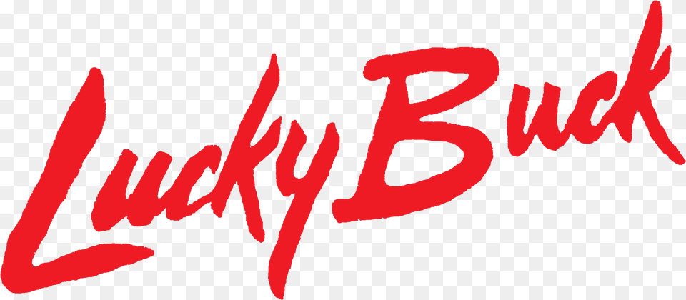 Lucky Buck Mineral Box 195 Lbs Santa Monica Logo, Handwriting, Text, Person Free Transparent Png