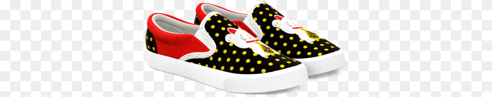 Lucky Cat Bucketfeet, Clothing, Footwear, Shoe, Sneaker Png Image