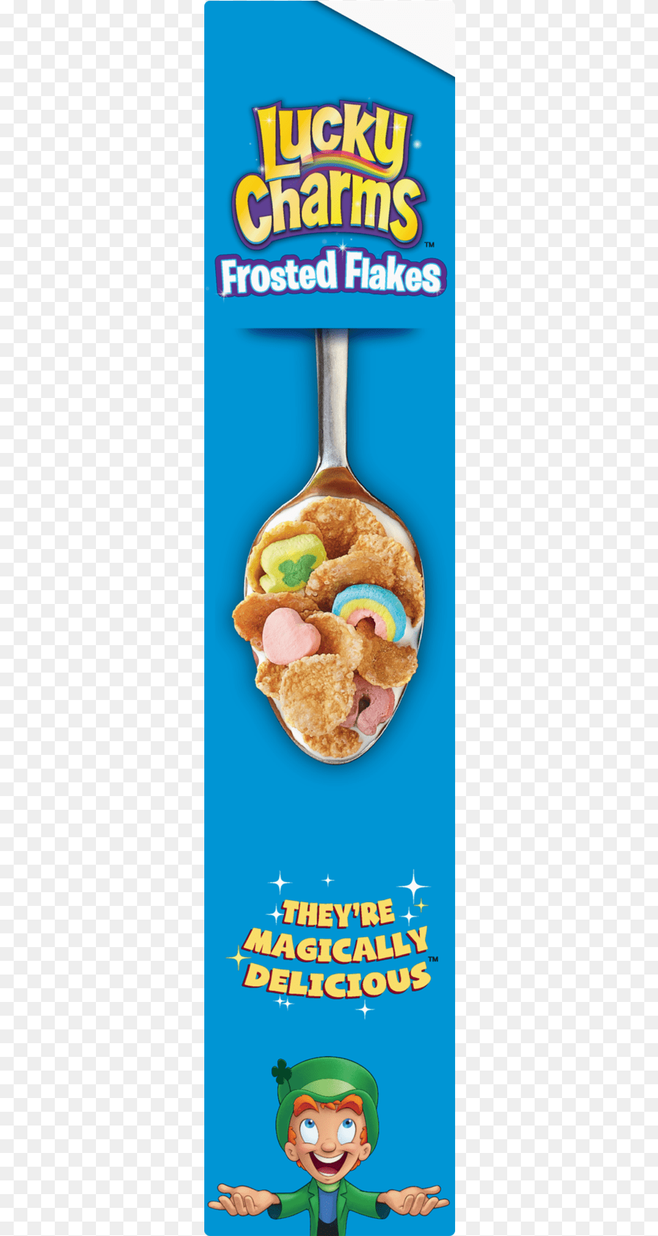 Lucky Charms Frosted Flakes Lucky Charms Frosted Flakes, Advertisement, Poster, Cutlery, Meal Png