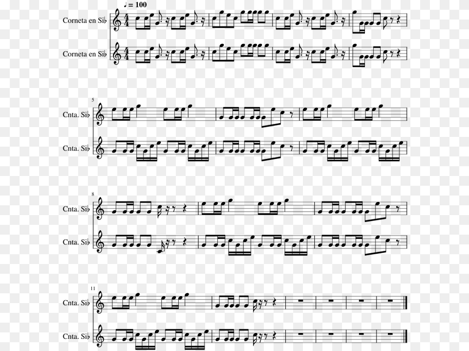 Lucky Chops These Tears Sheet Music, Gray Png