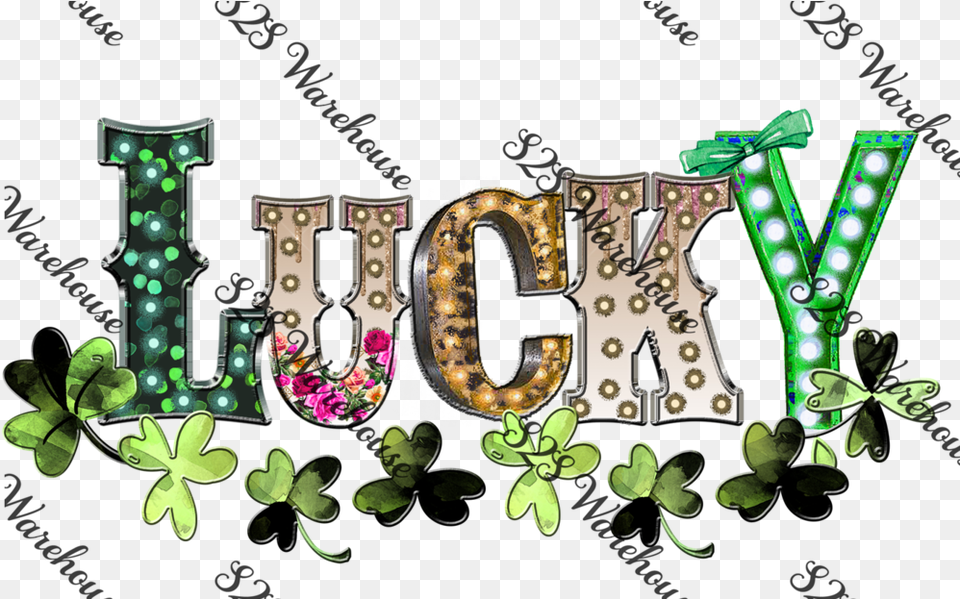 Lucky Clover Illustration, Text, Number, Symbol, Accessories Free Png