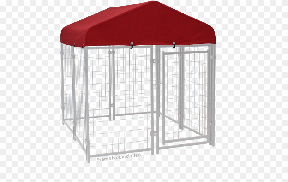 Lucky Dog 4ft X Canopy Kennel Cover W Sunbrella Fabric Kennel Transparent Background, Den, Indoors, Dog House, Gate Png Image