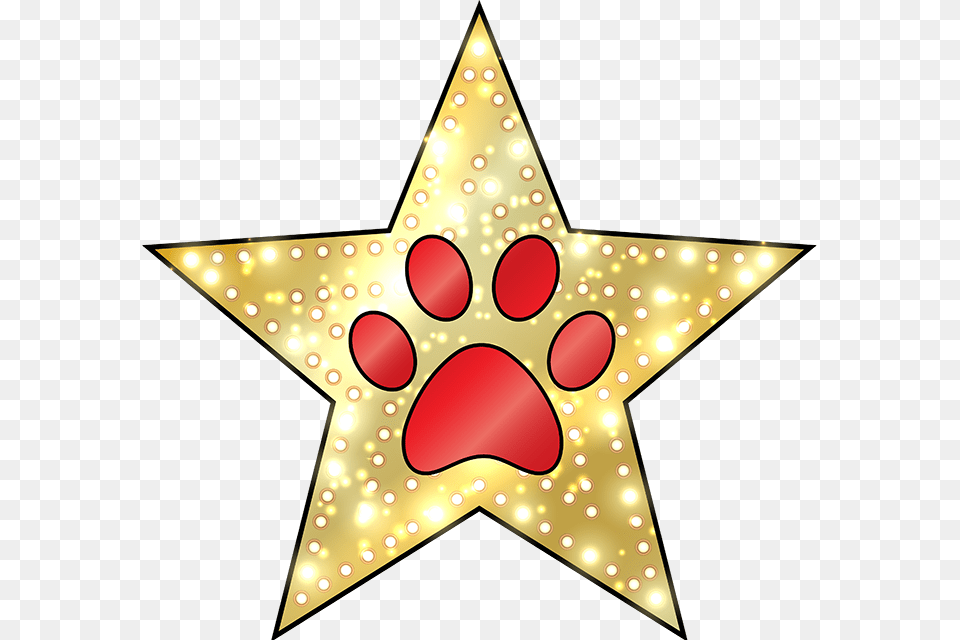 Lucky Dog Mobile Spa, Star Symbol, Symbol Png Image