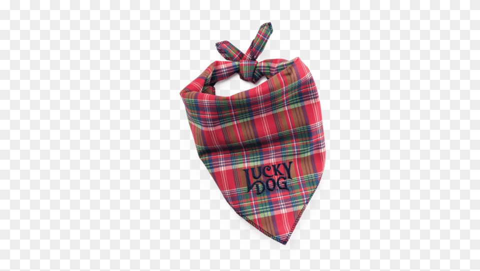 Lucky Dog Plaid Bandana Para Perros, Accessories, Formal Wear, Tie, Headband Free Png Download