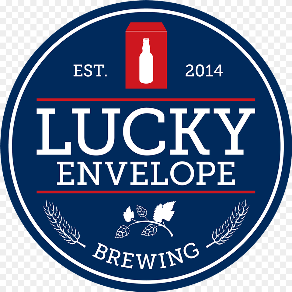 Lucky Envelope Brewing Celebrates Chinese New Year With Lucky Envelope Brewing, Logo, Alcohol, Beer, Beverage Free Png
