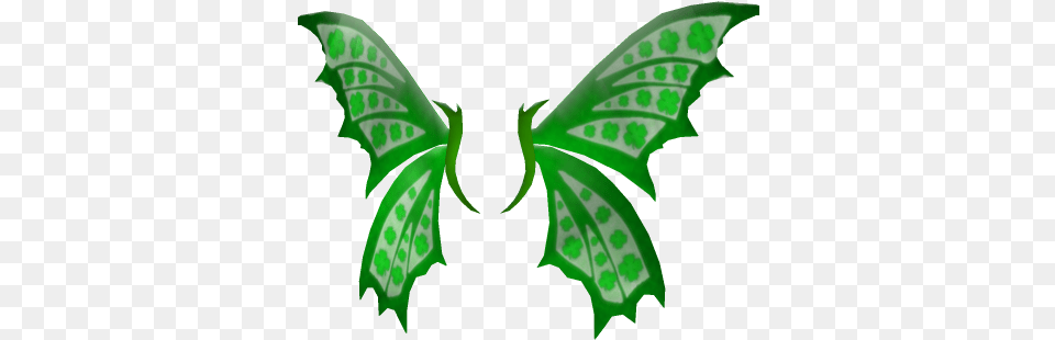 Lucky Fairy Wings Roblox Clip Art, Green, Leaf, Plant, Dragon Png