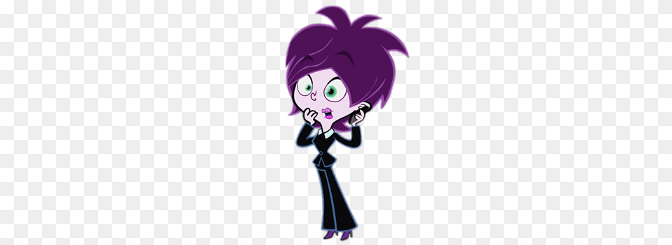 Lucky Fred Character Principal Darling, Purple, Book, Comics, Publication Png Image