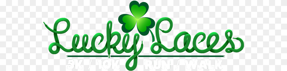 Lucky Laces Run 5k 10k City Park Clip Art, Green, Leaf, Plant, Logo Free Transparent Png