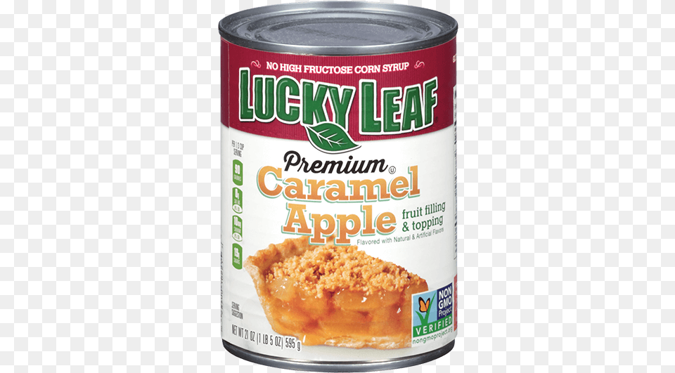 Lucky Leaf Apple Pie Filling, Food, Ketchup, Tin, Aluminium Free Transparent Png