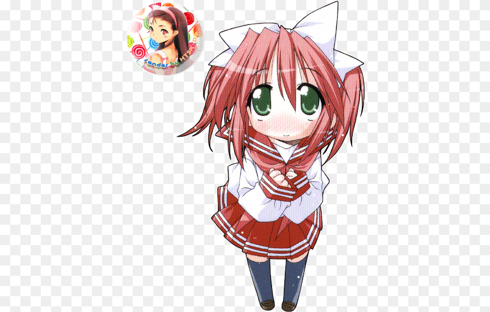 Lucky Star Characters, Book, Comics, Manga, Publication Free Png Download