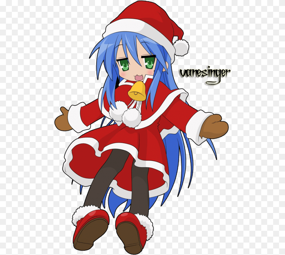 Lucky Star Konata Christmas, Book, Comics, Publication, Baby Free Png Download