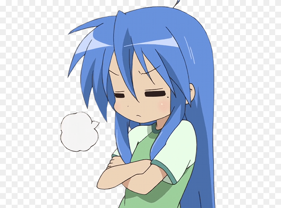 Lucky Star Konata Mad, Book, Comics, Publication, Person Png