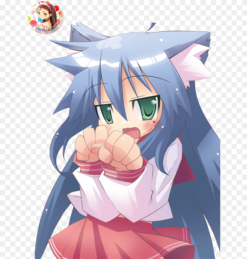 Lucky Star Konata Neko, Book, Comics, Publication, Person Free Png