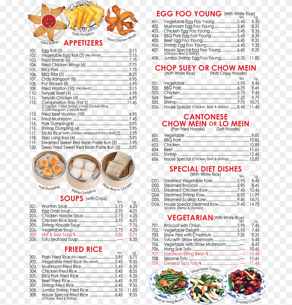 Lucky Star Menu Airdrie, Text Png Image