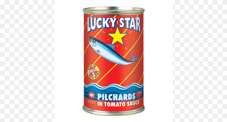 Lucky Star Pilchards, Tin, Can, Aluminium, Canned Goods Free Transparent Png