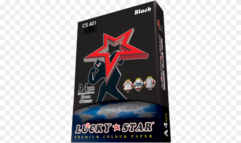 Lucky Star Premium Colour Paper, Book, Publication, Advertisement, Scoreboard Free Transparent Png
