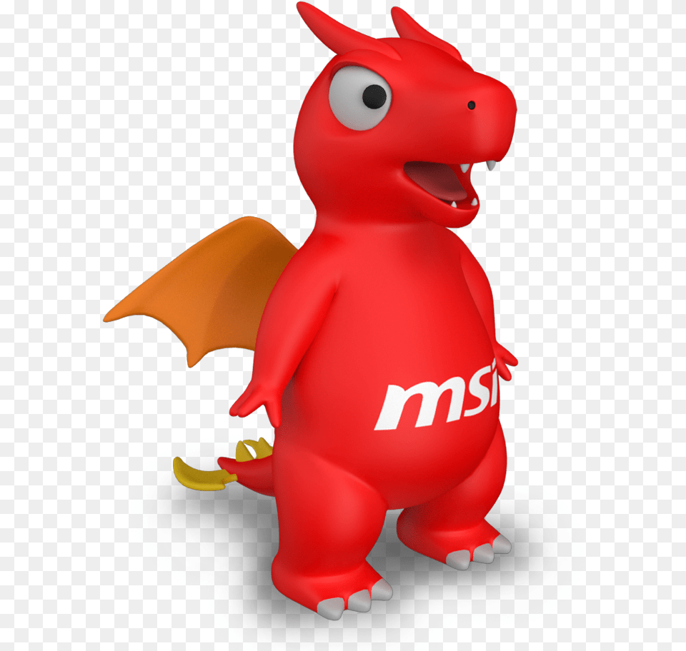 Lucky The Dragon Msi, Toy, Mascot Png Image