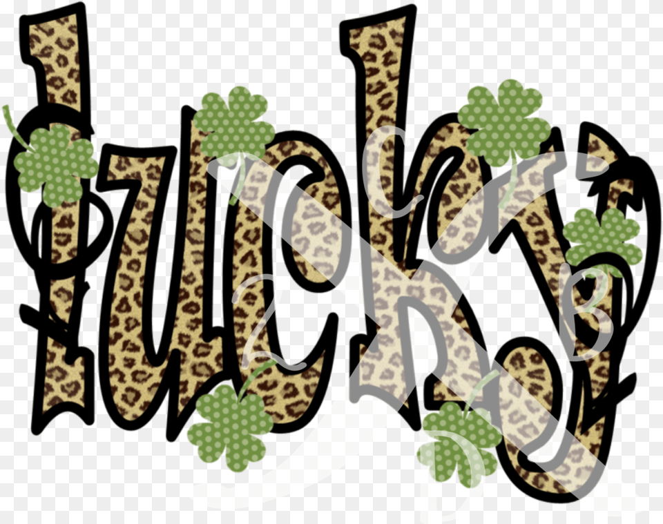 Luckycheetahprint Illustration, Art, Floral Design, Graphics, Pattern Png Image