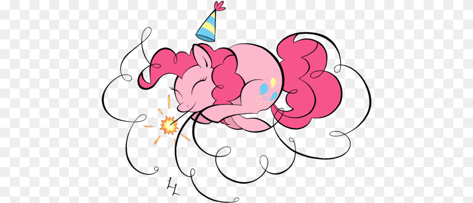 Luckylines Fireworks Hat Party Hat Pinkie Pie Illustration, Clothing, Art, Graphics Free Transparent Png