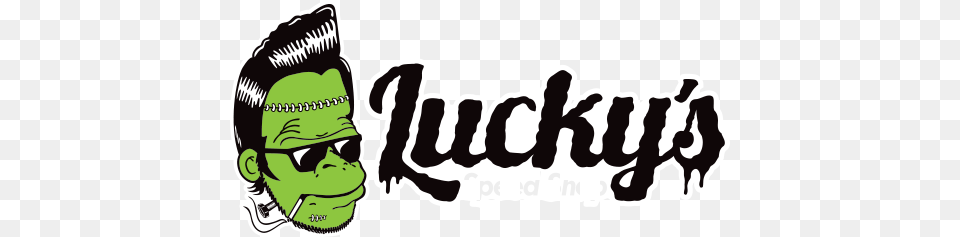 Luckys Speed Shop, Sticker, Art, Face, Head Png Image