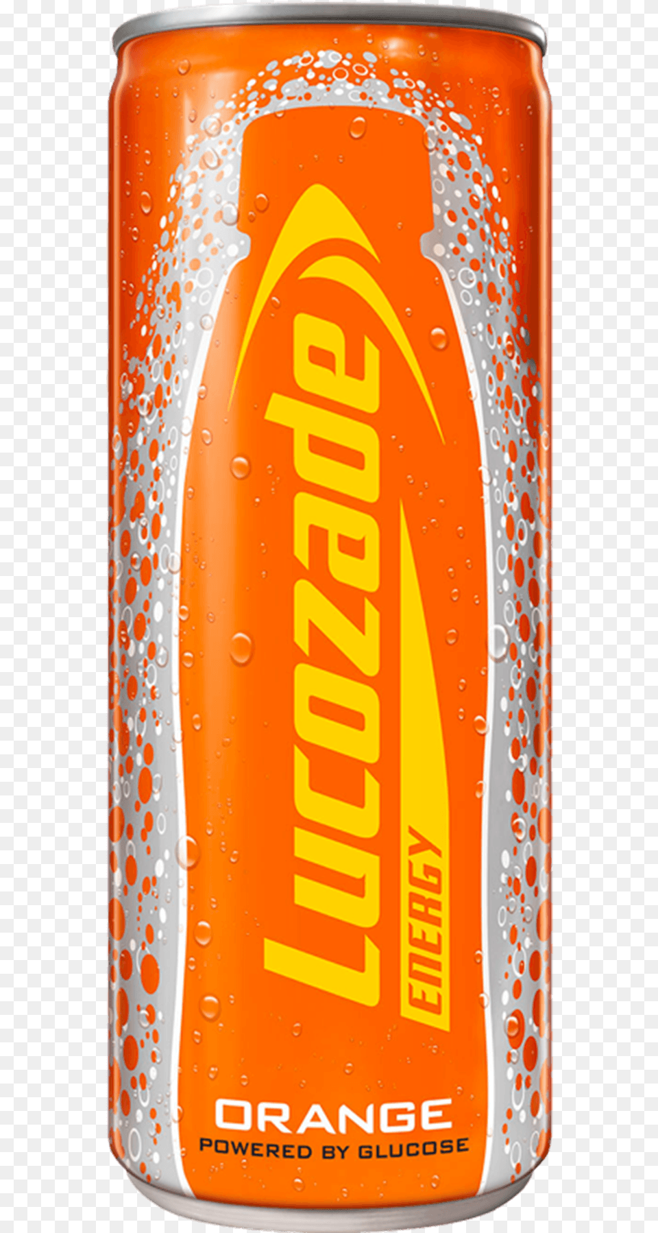 Lucozade Energy Orange Cream Soda, Tin, Can Free Png