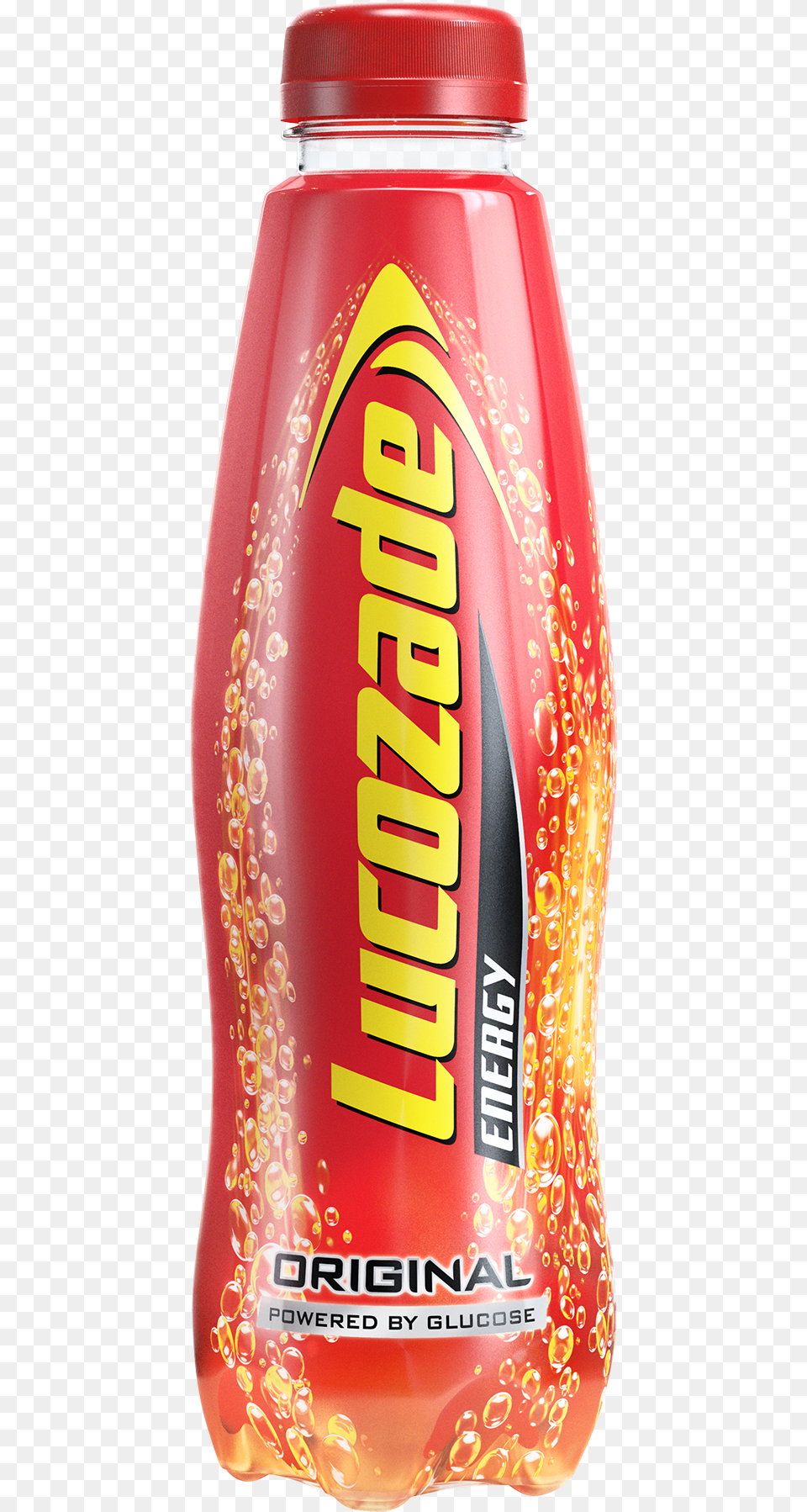 Lucozade Energy Original Lucozade Bottle, Alcohol, Beer, Beverage Free Transparent Png