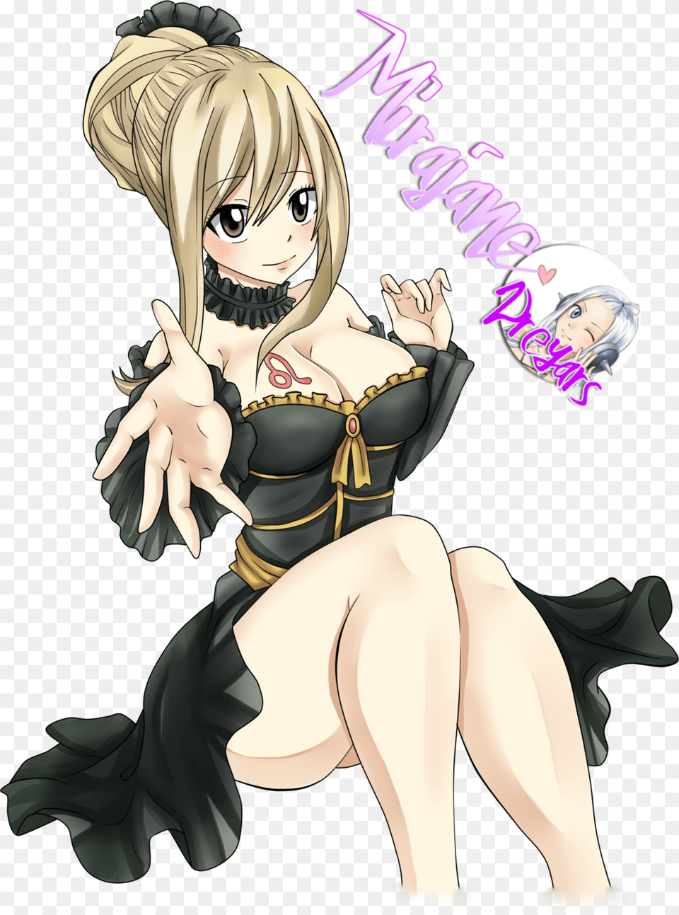 Lucy And Natsu Fairy Tail Sexy Wendy, Adult, Publication, Person, Female Free Png Download