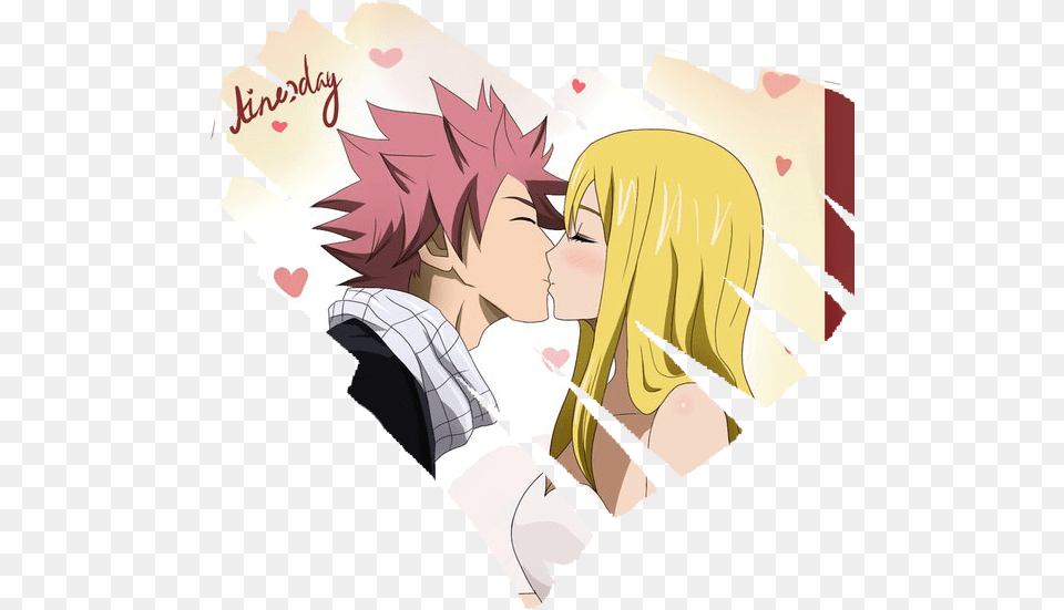 Lucy Fairy Tail Anime Lucy And Natsu Married, Book, Comics, Publication, Adult Free Png Download