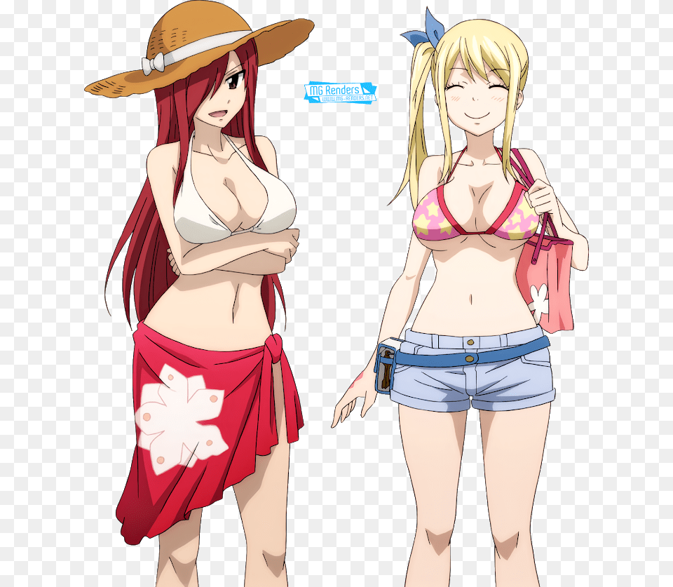 Lucy Fairy Tail Ecchi, Publication, Book, Comics, Woman Free Png
