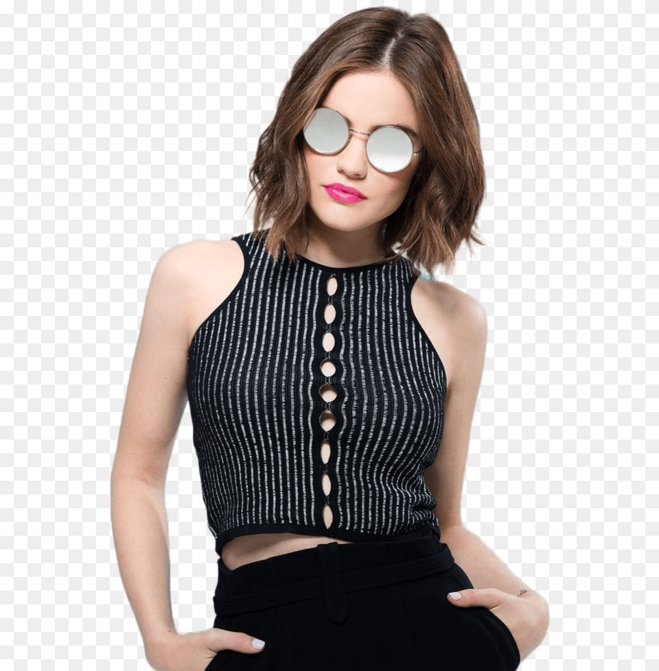 Lucy Hale Page, Woman, Adult, Blouse, Clothing Free Transparent Png