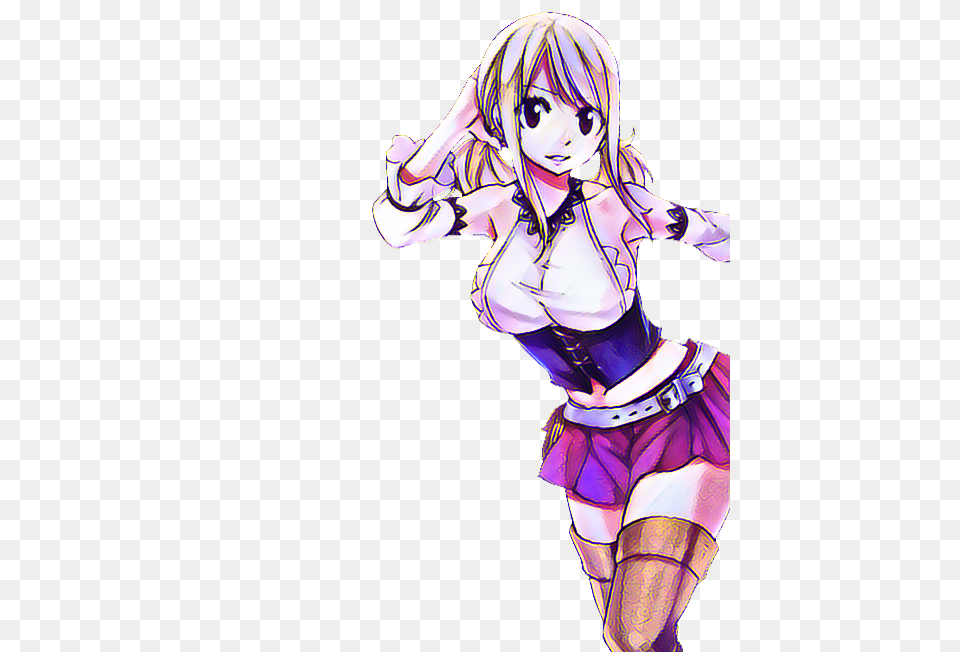 Lucy Heartfilia Fairy, Book, Comics, Publication, Manga Png Image