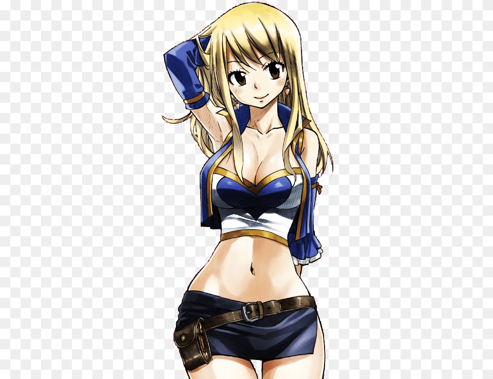 Lucy Heartfilia Lucy Heartfilia Pose Reference, Book, Comics, Publication, Adult Free Png Download
