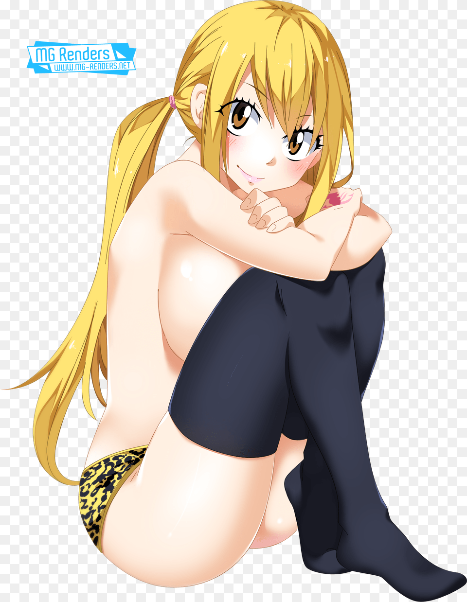 Lucy Heartfilia Mg Render, Book, Comics, Publication, Adult Png