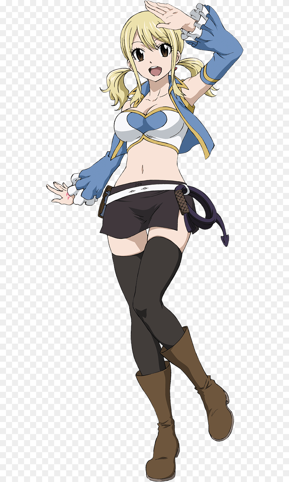 Lucy Heartfilia Outfits, Book, Publication, Comics, Adult Png Image