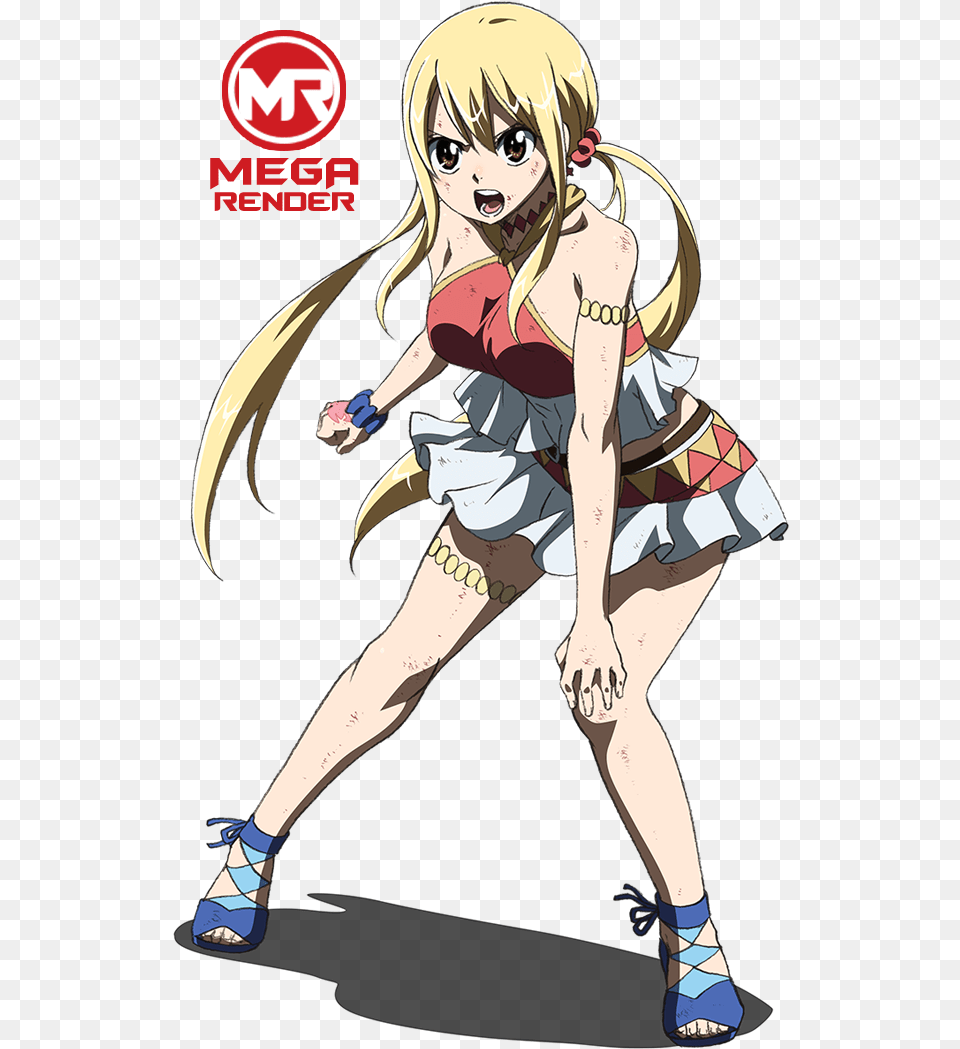 Lucy Heartfilia Outfits Dragon Cry Lucy Heartfilia Dragon Cry, Book, Comics, Publication, Adult Free Png Download