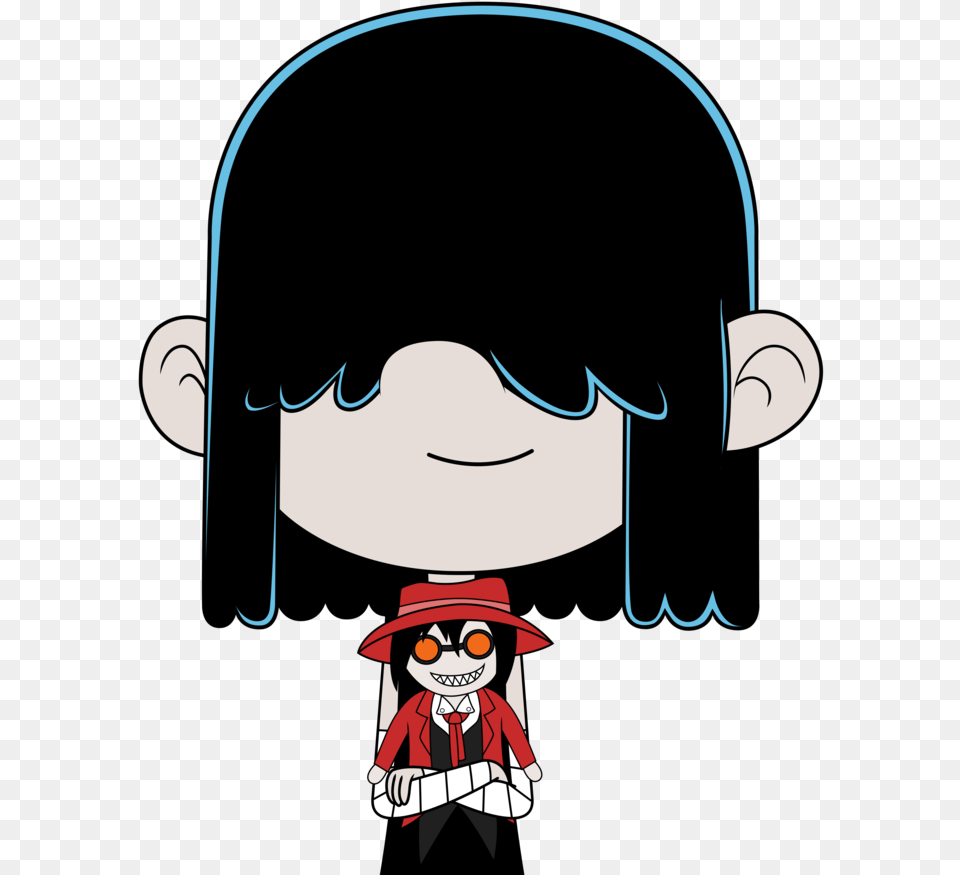 Lucy Loud Loud House Anime Lucv, People, Person, Face, Head Free Png Download