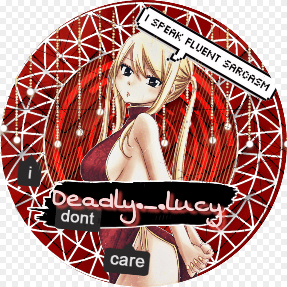 Lucy Lucyheartfilia Fairytail Icons Icon Drunkicons Lucy Icons, Book, Comics, Publication, Adult Free Png