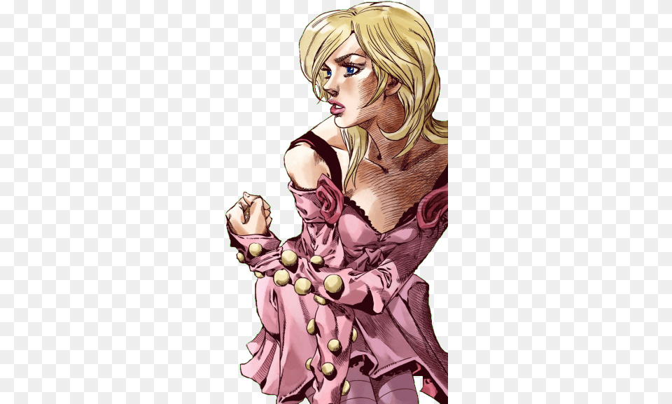 Lucy Steel Is A Queen Jojo Bizzare Adventure Bizarre Steel Ball Run Lucy, Adult, Book, Comics, Female Png Image