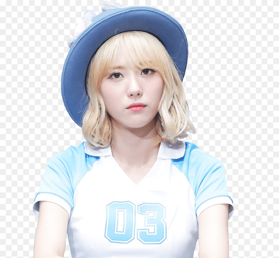 Luda Discovered By Min Yoonji Cosmic Girls, Hair, Person, Hat, Clothing Free Png