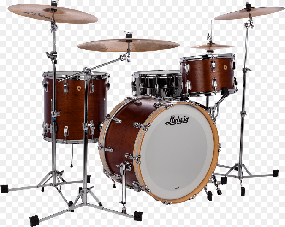 Ludwig Legacymahogany Fab Vintagemahogany Ludwig Legacy Mahogany Bass Drum, Musical Instrument, Percussion Free Transparent Png