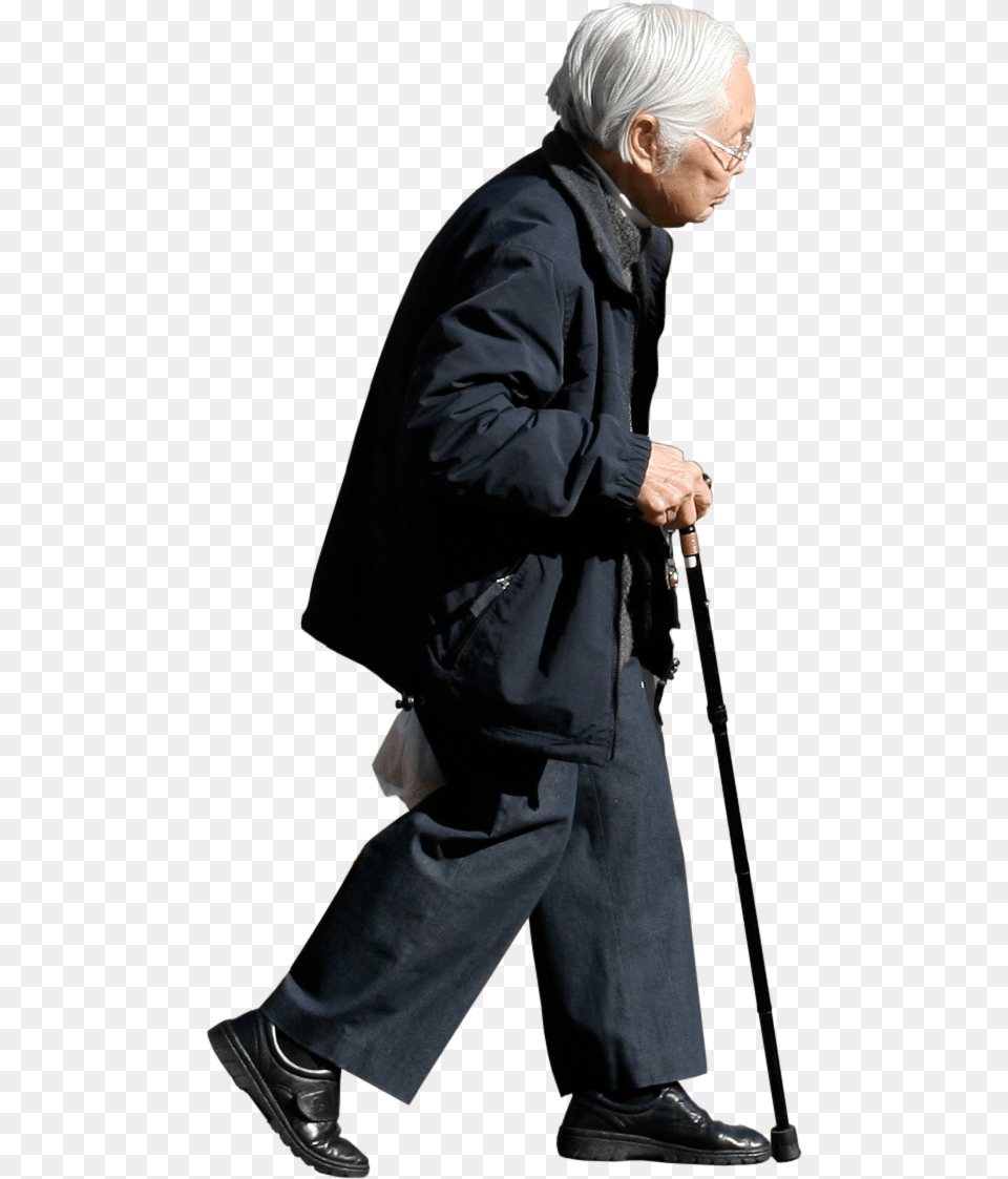Ludzie Old People Walking, Clothing, Coat, Adult, Person Png
