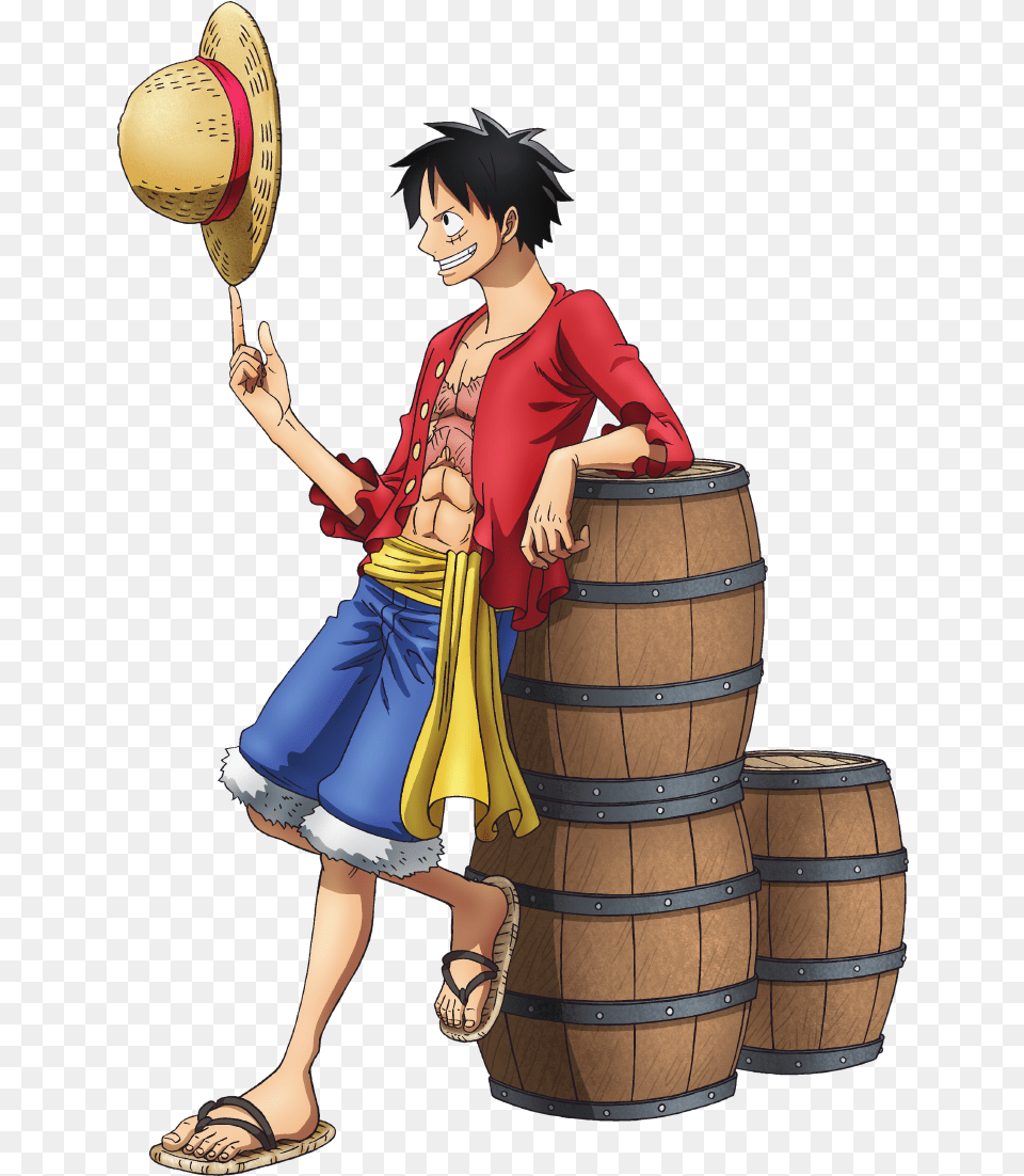 Luffy, Book, Publication, Adult, Person Png Image